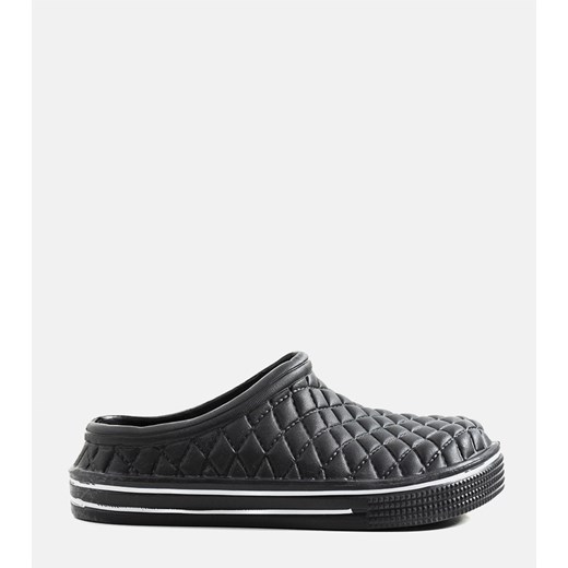 Czarne klapki typu crocsy męskie Caltare ze sklepu gemre w kategorii Klapki męskie - zdjęcie 174085843