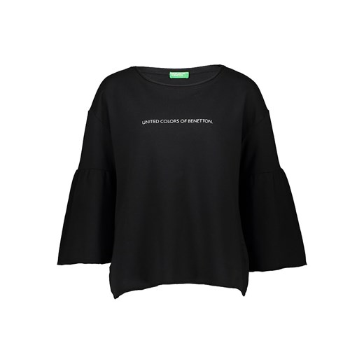 Benetton Bluza w kolorze czarnym ze sklepu Limango Polska w kategorii Bluzy damskie - zdjęcie 174086403
