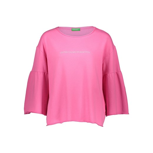 Benetton Bluza w kolorze jasnoróżowym ze sklepu Limango Polska w kategorii Bluzy damskie - zdjęcie 174086413