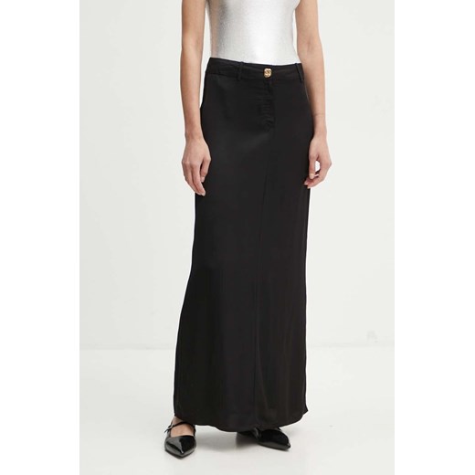 BA&amp;SH spódnica kolor czarny maxi prosta 1H24JESS ze sklepu ANSWEAR.com w kategorii Spódnice - zdjęcie 174086821