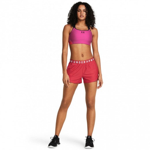 Damskie spodenki treningowe Under Armour Play Up Short 3.0 - czerwone ze sklepu Sportstylestory.com w kategorii Szorty - zdjęcie 174087682