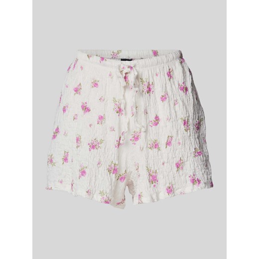 Szorty o kroju regular fit z efektem marszczenia ze sklepu Peek&Cloppenburg  w kategorii Szorty - zdjęcie 174088162