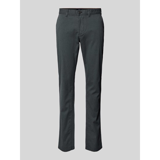 Spodnie o kroju slim fit z kieszeniami z tyłu ze sklepu Peek&Cloppenburg  w kategorii Spodnie męskie - zdjęcie 174088683