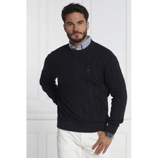 Tommy Hilfiger Sweter CLASSIC CABLE | Regular Fit Tommy Hilfiger XXXL Gomez Fashion Store