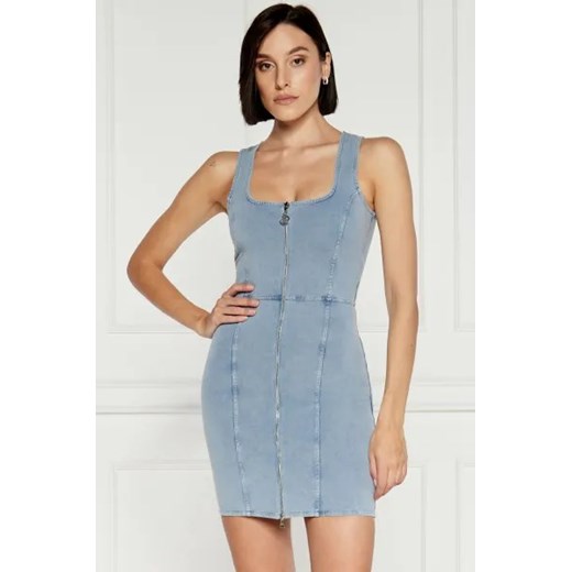 Hugo Blue Jeansowa sukienka Hugo Blue S Gomez Fashion Store