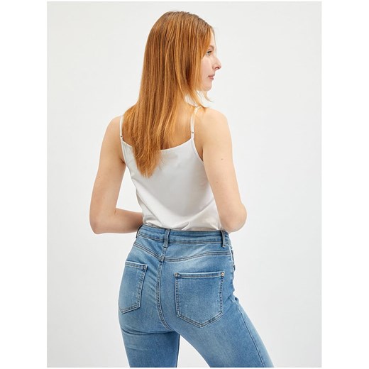 orsay Dżinsy - Skinny fit - w kolorze błękitnym 38 wyprzedaż Limango Polska