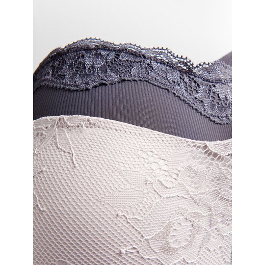 Reserved - Biustonosz super push up 2 pack - beżowy Reserved 75B Reserved