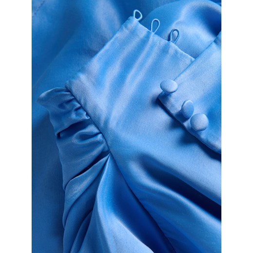 Reserved - Bluzka w kropki - niebieski Reserved S Reserved