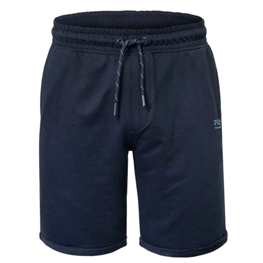 Dresowe Krótkie Spodenki Bawełniane, Szorty - PAKO JEANS - Granat SPPJNSlakeGR ze sklepu JegoSzafa.pl w kategorii Spodenki męskie - zdjęcie 174092532
