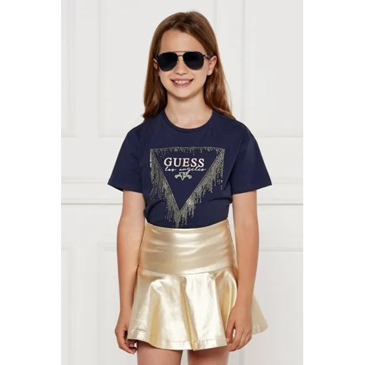Guess T-shirt | Regular Fit ze sklepu Gomez Fashion Store w kategorii Bluzki dziewczęce - zdjęcie 174092774