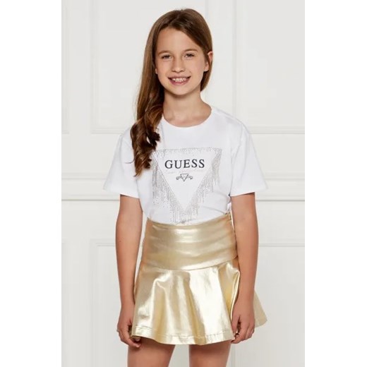 Guess T-shirt | Regular Fit ze sklepu Gomez Fashion Store w kategorii Bluzki dziewczęce - zdjęcie 174092783