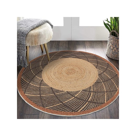 ABERTO DESIGN Dywan w kolorze beżowo-antracytowym ze sklepu Limango Polska w kategorii Dywany - zdjęcie 174094810