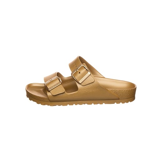 Birkenstock Klapki &quot;Arizona&quot; w kolorze złotym ze sklepu Limango Polska w kategorii Klapki damskie - zdjęcie 174095162