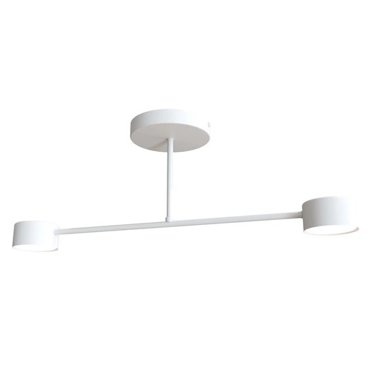 Biała nowoczesna lampa sufitowa - D133-Evex ze sklepu Edinos.pl w kategorii Lampy sufitowe - zdjęcie 174095892