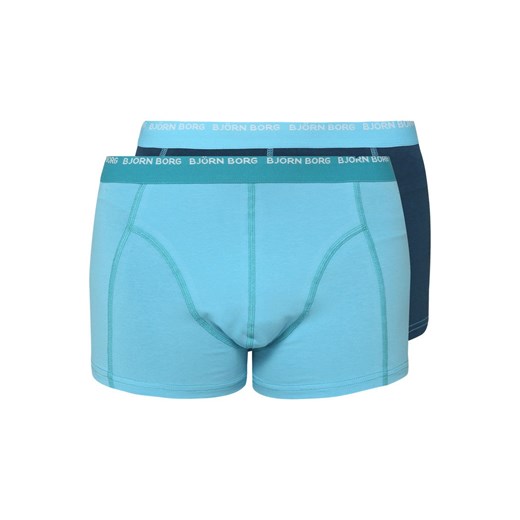 Björn Borg BASIC SEASONAL 2 PACK Panty majolica blue zalando  bawełna