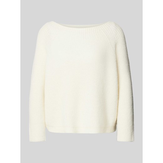 Sweter z dzianiny z okrągłym dekoltem model ‘XENO’ ze sklepu Peek&Cloppenburg  w kategorii Swetry damskie - zdjęcie 174096740