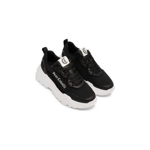 Buty sportowe damskie Just Cavalli sneakersy z tkaniny