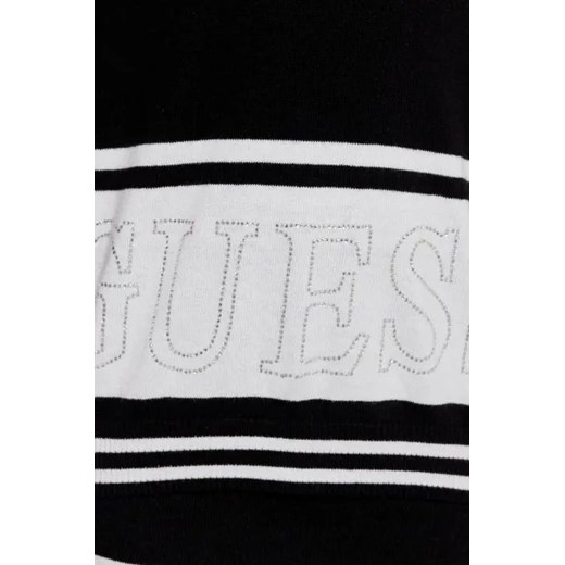 Sweter dziewczęcy Guess czarny
