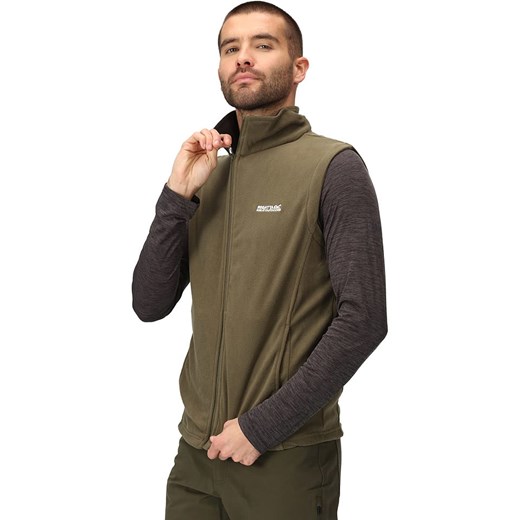 Regatta Kamizelka polarowa &quot;Tobias II&quot; w kolorze khaki ze sklepu Limango Polska w kategorii Kamizelki męskie - zdjęcie 174100161