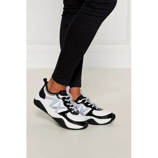 Buty sportowe damskie Armani Exchange sneakersy na wiosnę