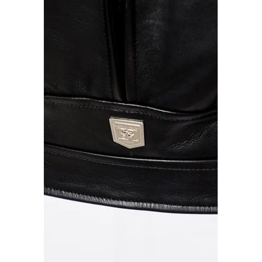 Elisabetta Franchi Skórzana ramoneska | Slim Fit Elisabetta Franchi 42 Gomez Fashion Store