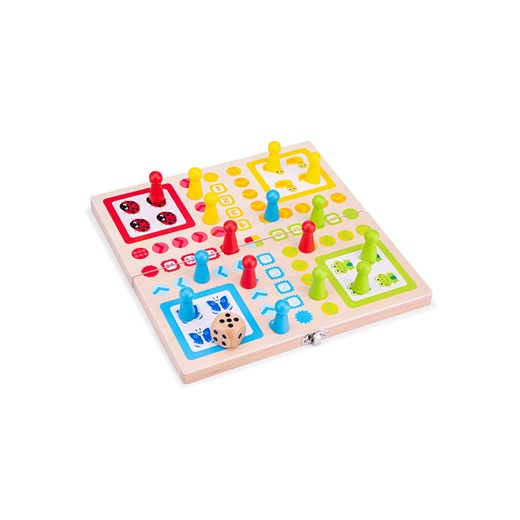 New Classic Toys Gra planszowa "Ludo" - 3+ - id: 10735291 - marki New Classic Toys - 174105262 New Classic Toys Gra planszowa "Ludo" - 3+ ze sklepu Limango Polska w kategorii Zabawki - zdjęcie 174105262