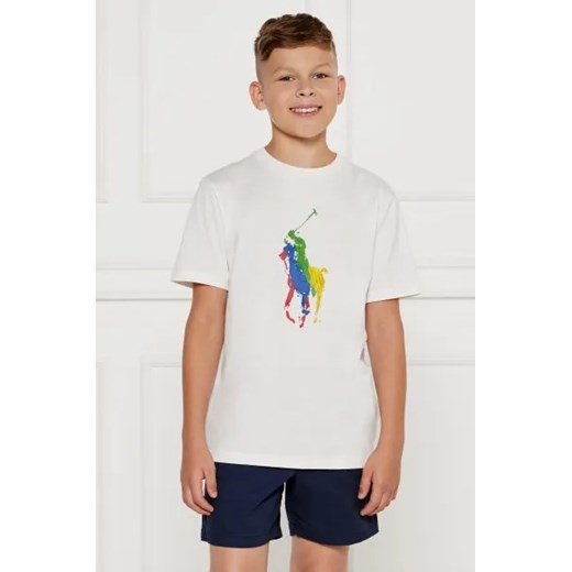 POLO RALPH LAUREN T-shirt | Regular Fit Polo Ralph Lauren 134 wyprzedaż Gomez Fashion Store