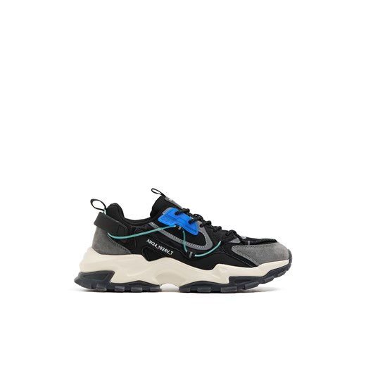Cropp - Sneakersy z efektem reflective - czarny Cropp 41 Cropp