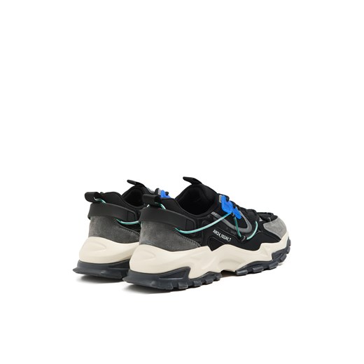 Cropp - Sneakersy z efektem reflective - czarny Cropp 43 Cropp