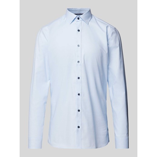 Koszula biznesowa o kroju Super Slim Fit z kołnierzykiem typu kent ze sklepu Peek&Cloppenburg  w kategorii Koszule męskie - zdjęcie 174108772