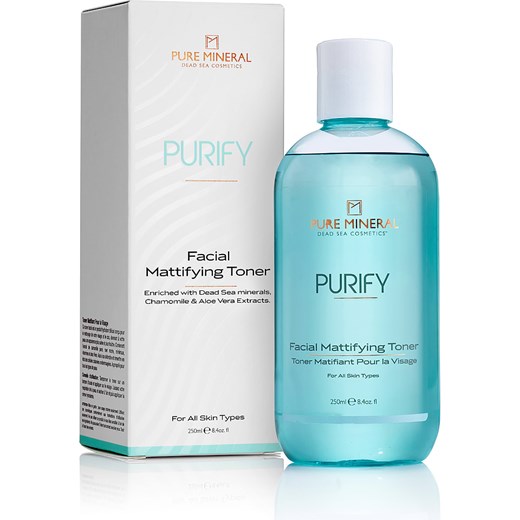 PURE MINERAL Tonik &quot;Purify Mattifying&quot; - 250 ml ze sklepu Limango Polska w kategorii Hydrolaty i toniki - zdjęcie 174109440