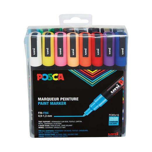 Posca Zakreślacze (16 szt.) "Uni Posca PC" ze sklepu Limango Polska w kategorii Akcesoria biurowe - zdjęcie 174109530