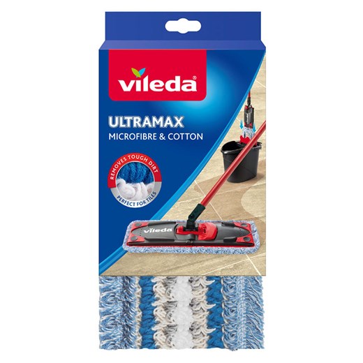 Vileda Nakładki &quot;Ultramax Microfibre &amp; Cotton&quot; w kolorze niebieskim ze sklepu Limango Polska w kategorii Akcesoria kuchenne - zdjęcie 174109570