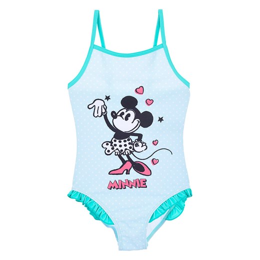 Disney Minnie Mouse Strój kąpielowy &quot;Minnie&quot; w kolorze błękitnym ze sklepu Limango Polska w kategorii Stroje kąpielowe - zdjęcie 174110691