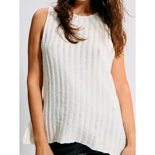 Sinsay - Top - kremowy Sinsay L Sinsay