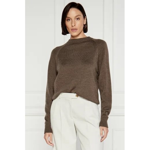 Max Mara Leisure Wełniany sweter | Regular Fit S Gomez Fashion Store