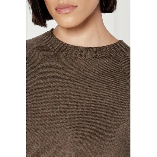 Max Mara Leisure Wełniany sweter | Regular Fit M Gomez Fashion Store