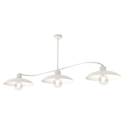 Biała industrialna lampa sufitowa E1-S38 ze sklepu Edinos.pl w kategorii Lampy sufitowe - zdjęcie 174116242