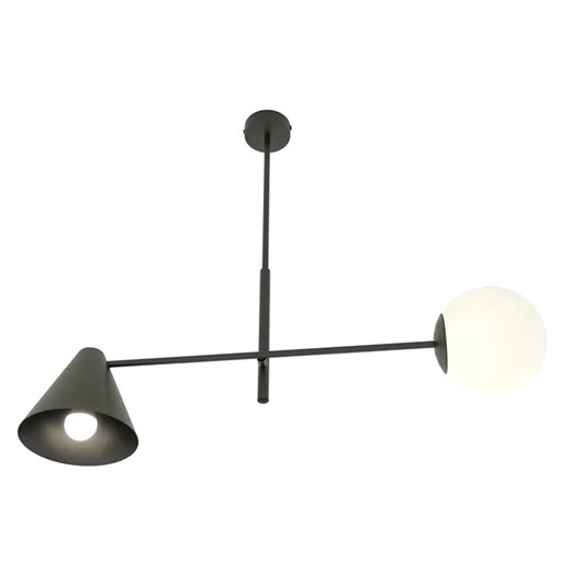 Czarna lampa sufitowa w stylu loftowym - 5X D139 M2-W60 ze sklepu Edinos.pl w kategorii Lampy sufitowe - zdjęcie 174116514