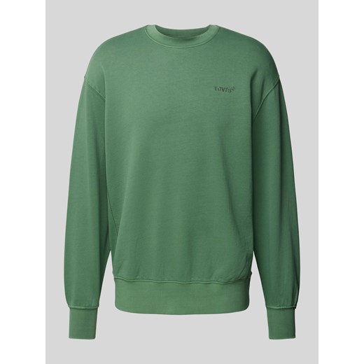 Bluza z detalem z logo ze sklepu Peek&Cloppenburg  w kategorii Bluzy męskie - zdjęcie 174117274