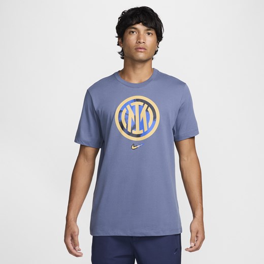 Męski T-shirt piłkarski Nike Inter Mediolan - Niebieski Nike S Nike poland