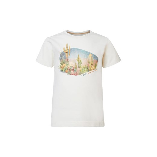 Noppies Koszulka &quot;Darby&quot; w kolorze białym ze wzorem ze sklepu Limango Polska w kategorii T-shirty chłopięce - zdjęcie 174118454