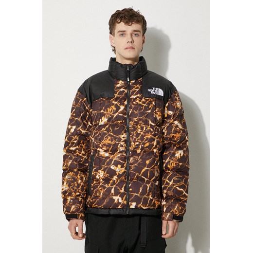 The North Face kurtka puchowa Lhotse Jacket NF0A3Y23OS31 męska kolor brązowy The North Face L PRM wyprzedaż