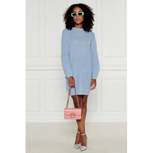 Pinko Skórzana torebka na ramię LOVE ONE MINI Pinko One Size Gomez Fashion Store