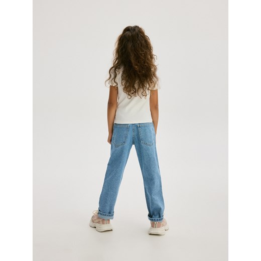 Reserved - Classic denim straight - niebieski Reserved 128 (7-8 lat) Reserved
