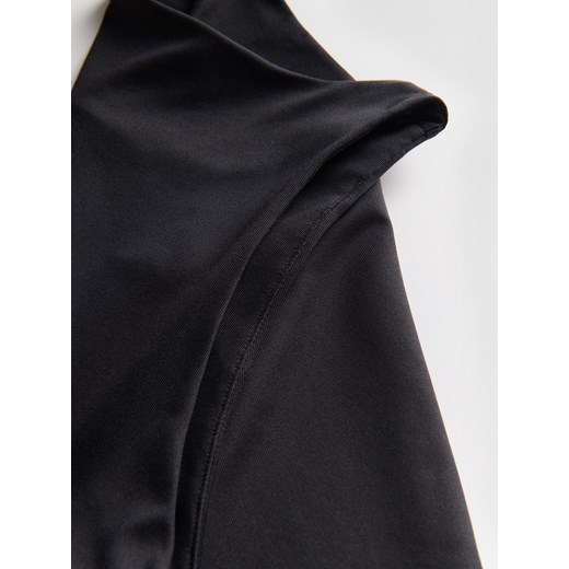 Reserved - Bawełniany top - czarny Reserved XS Reserved