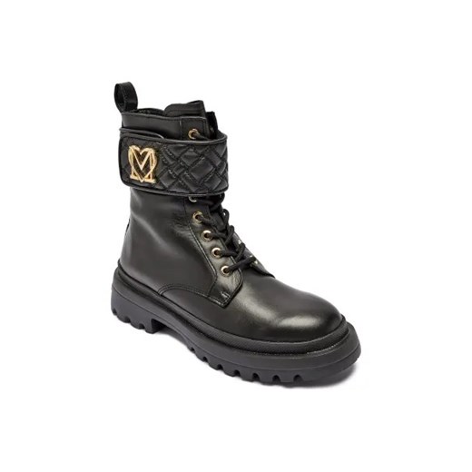 Love Moschino Skórzane botki ze sklepu Gomez Fashion Store w kategorii Botki - zdjęcie 174122732