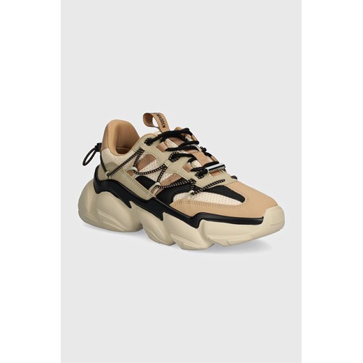 Steve Madden sneakersy Spectator kolor beżowy SM11002961 ze sklepu ANSWEAR.com w kategorii Buty sportowe damskie - zdjęcie 174126702