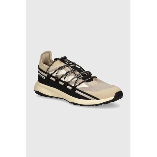 adidas TERREX buty Voyager 21 męskie kolor beżowy ID0873 ze sklepu ANSWEAR.com w kategorii Buty trekkingowe męskie - zdjęcie 174126813