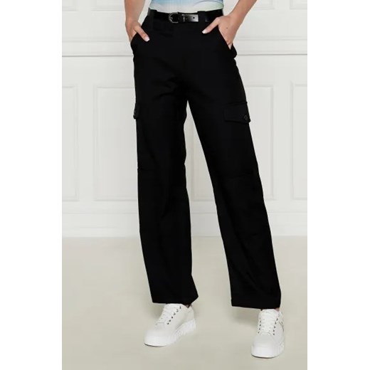 Desigual Spodnie | Straight fit ze sklepu Gomez Fashion Store w kategorii Spodnie damskie - zdjęcie 174128190